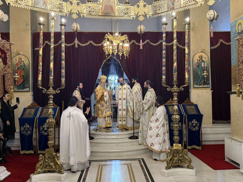 Χειροτονία πρεσβυτέρου στον Άγιο Αθανάσιο Δράμας